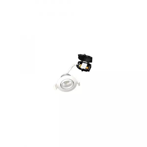 SPOT FOLK BLANC 6W INCLINABLE 3000K
