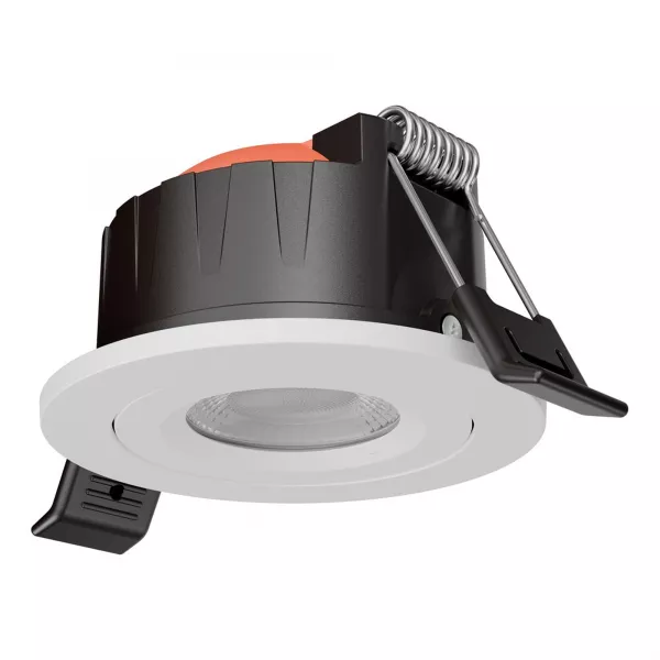SPOT Ledvance Combo Orientable DIM 6W/927-930-940 400/600lm 60� IP65/IP5X Blanc recouvrable (736490)