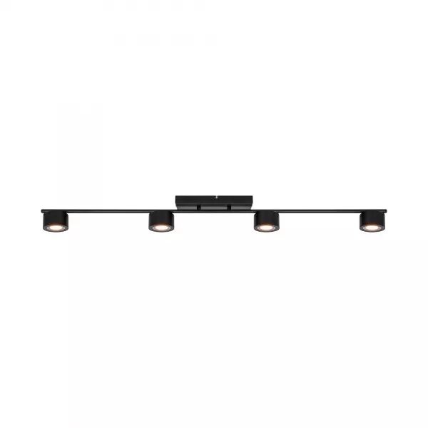 SPOTERIE - CLYDE X4 - M�TAL - NOIR - LED MODULE INCL.