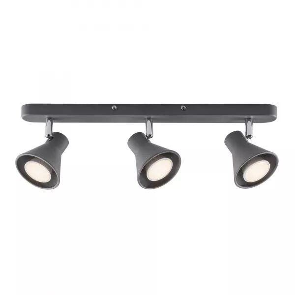 Spoterie - EIK X3 - M�tal - Gris -  GU10 (45780110)