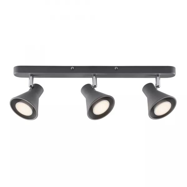 SPOTERIE - EIK X3 - M�TAL - GRIS -  GU10
