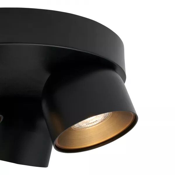 SPOTERIE - PITCHER X3 - M�TAL - NOIR -  GU10