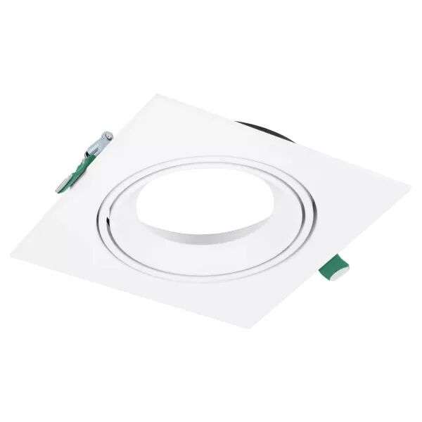 Spots encastr�s Led LUDOSPOT 111 Boitier Carr� 180 Cardan Blanc (0005338)