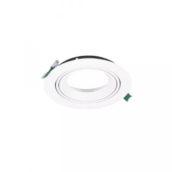 Spots encastr�s Led LUDOSPOT 111 Boitier Rond 180 Cardan Blanc