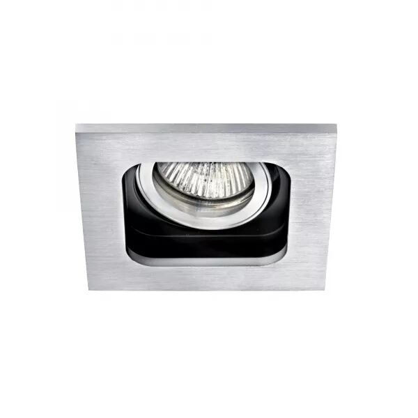 SQUARE 50-12 - ENCASTR� GU5,3, CARR�, ORIENTABLE ET BASC., ALU, LPE NON INCL.