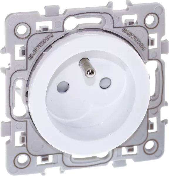 SQUARE PC 2P+T BLC GRIF (60259)