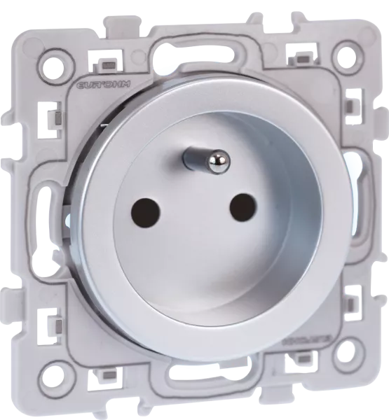 SQUARE PC 2P+T SILVER (60460)