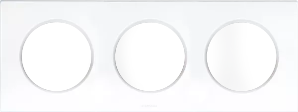 SQUARE PLAQ BLC 3P entr.71mm (60298)