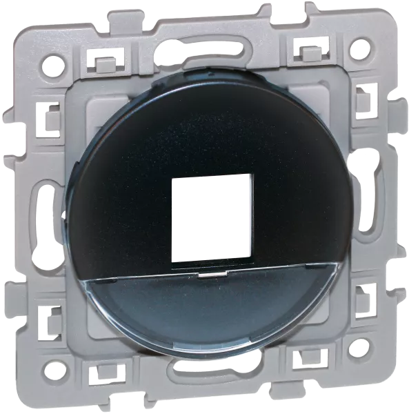 SQUARE plastron RJ45 format KEYSTONE VULCAIN (60378)