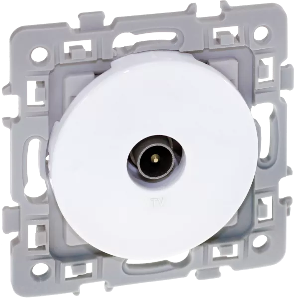 SQUARE prise TV BLC (60264)