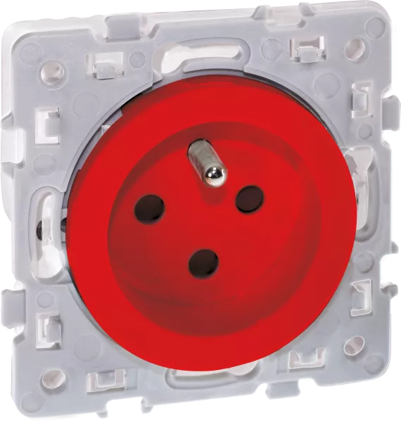 SQUARE RENO PC 2P+T rouge d�tromp�e (60562)