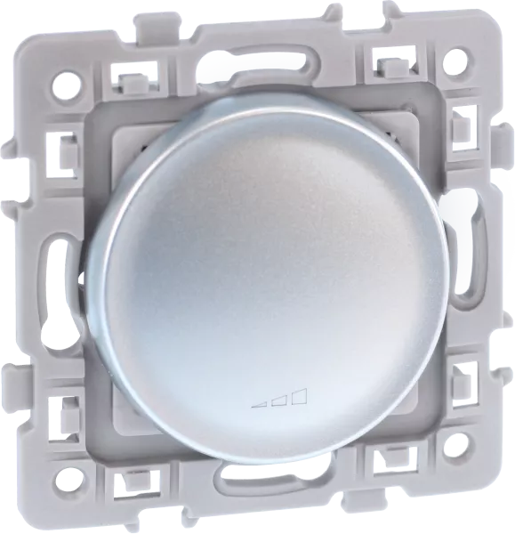 SQUARE vari 3 fils 60-500W SILVER (inc., halo230V) (60419)