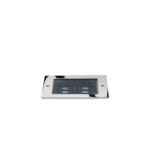 STEEL 20 SQUARE 6 LED 6,6W NB 8� 3000K - 301463