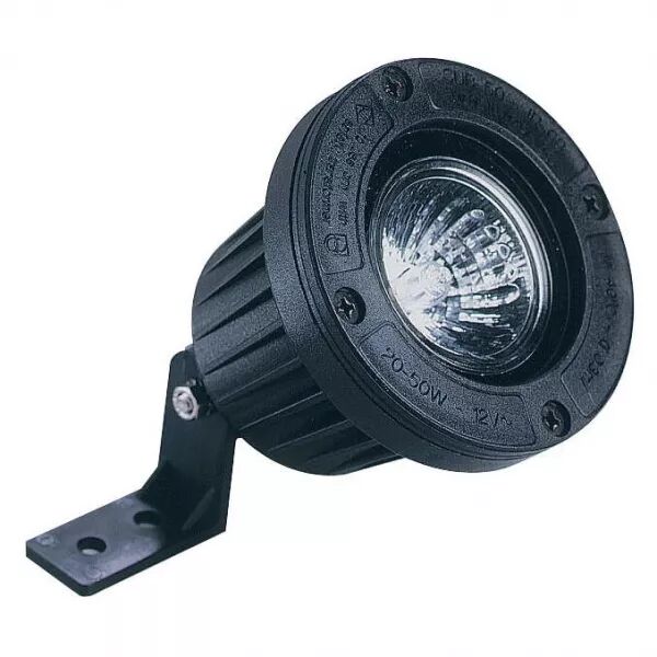 SUB 50 - Proj. Ext. IP68 IK07, noir, lpe GU5,3 LED 5,3W 3000K 460lm (0802)