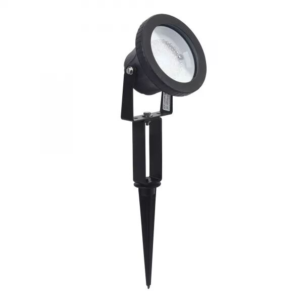 SUKO - PROJ. EXT. IP44 IK08, NOIR, ANGLE 17�, LED INT�G. 5,5W BL.FROID 170LM