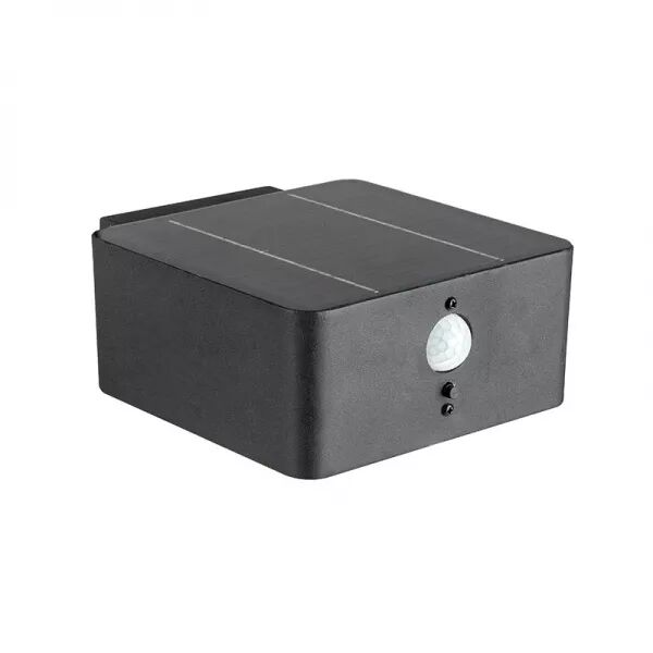 SUNNY APPLIQUE LED SOLAIRE 5W 3000K CARRE + DETECTEUR IR