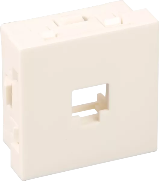 Supp. RJ45 Keystone*TM  blche 45x45 (61425)