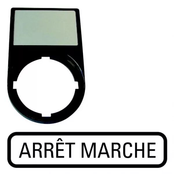 Support, +�tiquette, ARRET MARCHE (256794)