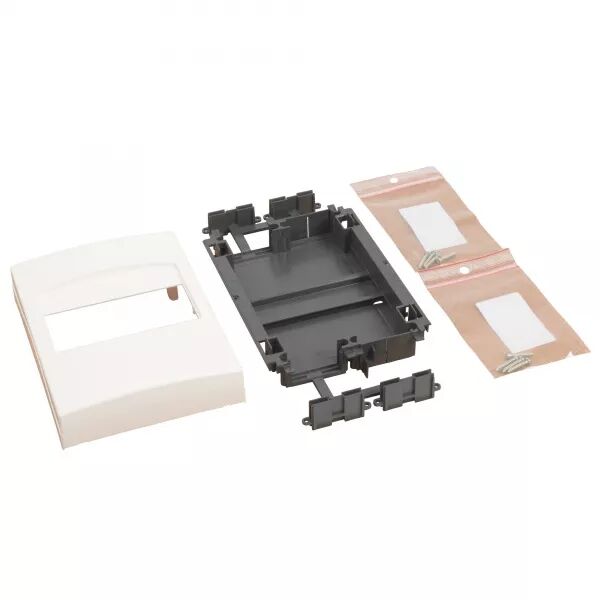SUPPORT 6 MODULES APPAREIL MODULAIRE - GOULOTTE DLP MONOBLOC - COUVERCLE 130MM
