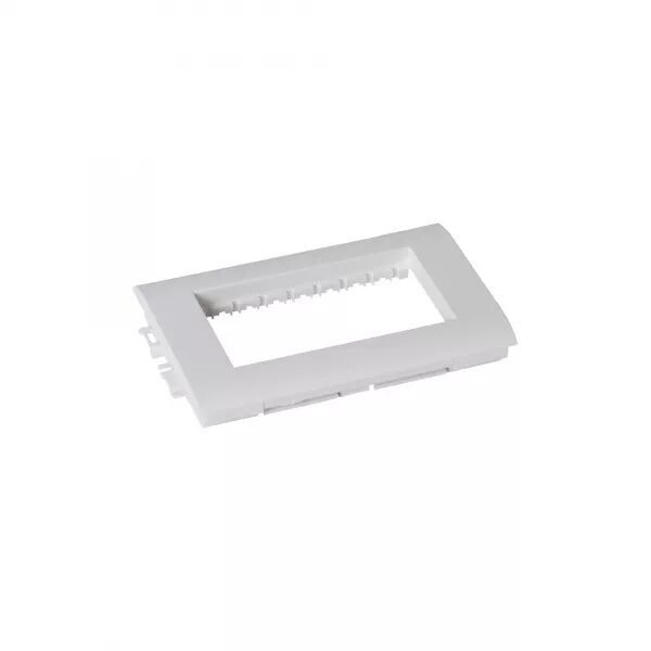 Support appareillage Logix-2 poste-Largeur 80mm-Pour Logix Universel et ZH-Blanc