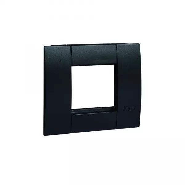 SUPPORT D\'APPAREILLAGE 45X45 SIMPLE NOIR POUR GOULOTTES ALU