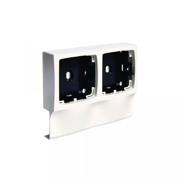 SUPPORT DOUBLE APPAREILLAGE LEGRAND POUR MOULURE ATEHA ATA12/16X30 BLANC