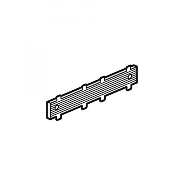 Support universel -Pour goulotte GTL Viadis 13 modules et 18 modules-Blanc Artic