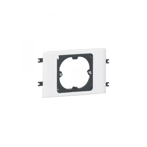 SUPPORT UNIVERSEL 1 POSTE POUR GOULOTTE DLP MONOBLOC AVEC COUVERCLE 85MM