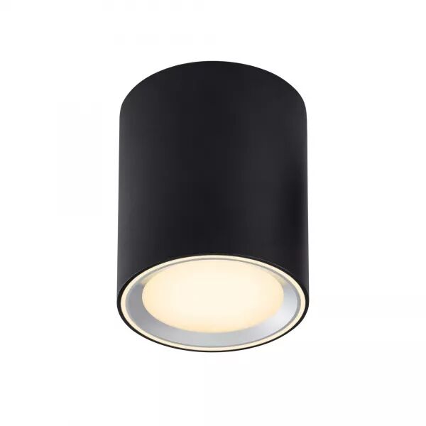 SURFACE SPOT - FALLON LONG - M�TAL - NOIR/ACIER - LED MODULE INCL.