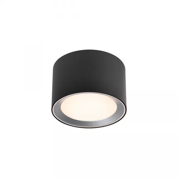 Surface spot - LANDON 8 - M�tal - Noir - LED Module Incl. (2110660103)