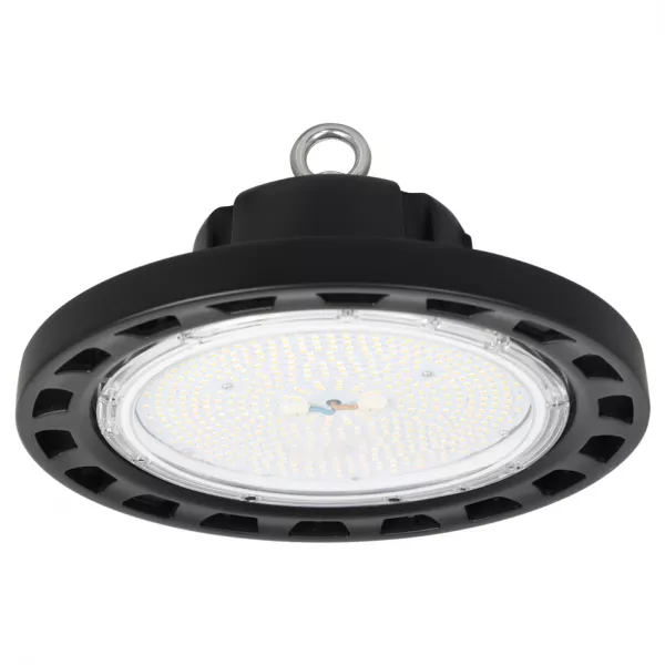Susp indu GEO2 80/90/115/125/165W 4000K 13500-27200lm 110� Noir IP65 IK08 �300mm (710728)