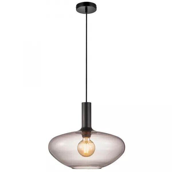 SUSPENSION - ALTON 35 - VERRE - NOIR -  E27