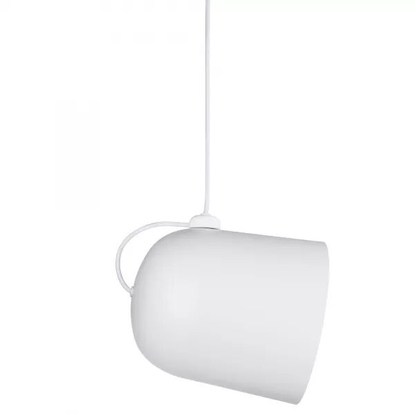 SUSPENSION - ANGLE - M�TAL - BLANC/TELEGRIS -  E27