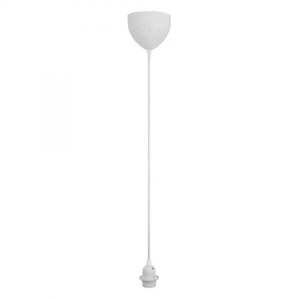 SUSPENSION - DELUX - M�TAL - BLANC -  E27