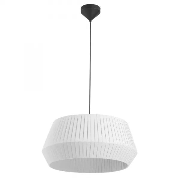 Suspension - DICTE 53 - Textile - Blanc -  E27 (2112373001)