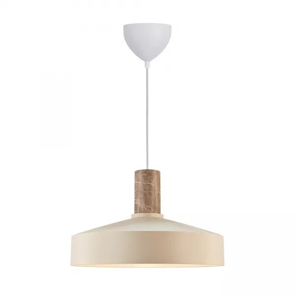 SUSPENSION - ELVAS - M�TAL - BEIGE - E27