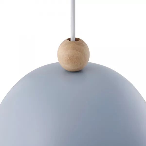 SUSPENSION - GASTON - M�TAL - BLEU -  E27