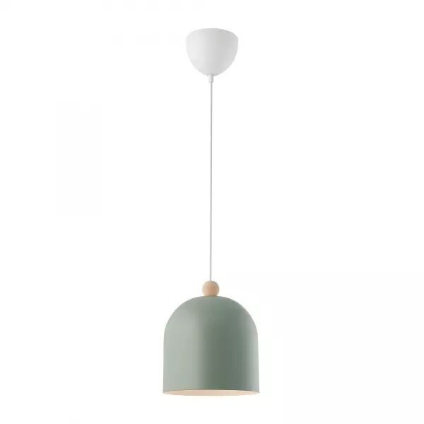 SUSPENSION - GASTON - M�TAL - VERT -  E27