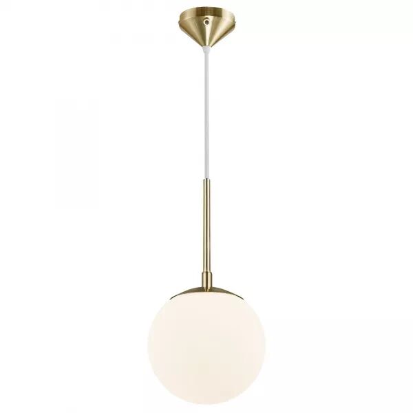 SUSPENSION - GRANT 15 - VERRE - LAITON -  E14
