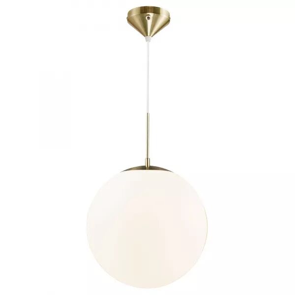 SUSPENSION - GRANT 35 - VERRE - LAITON -  E27