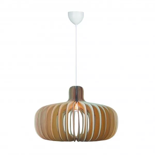Suspension - HAZO 65 - Bois - Nature (marron) - E27 (2512073014)