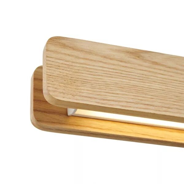 SUSPENSION - ILGAS - BOIS - NATURE (MARRON) - LED MODULE INCL.