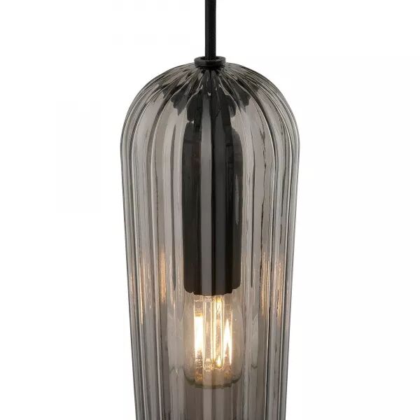 SUSPENSION - MIELLA X3 - VERRE - FUM� -  E27