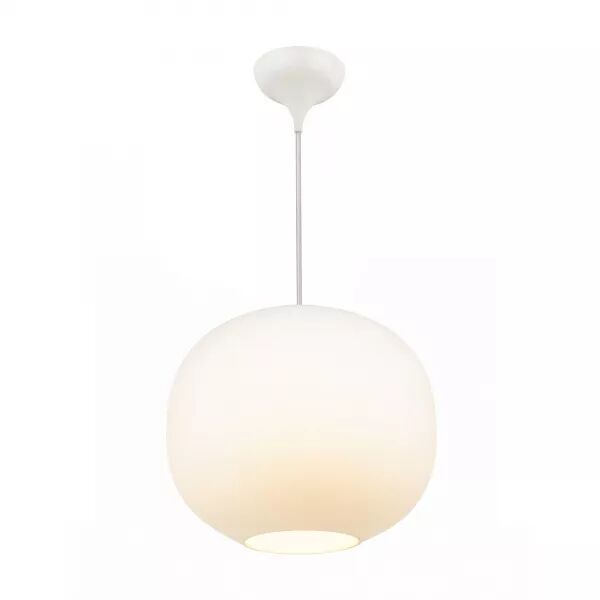 SUSPENSION - NAVONE 20 - VERRE - BLANC -  E27