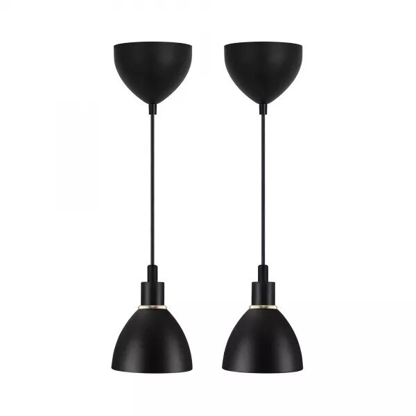 Suspension - RAY X2 - M�tal - Noir -  E14 (63233003)
