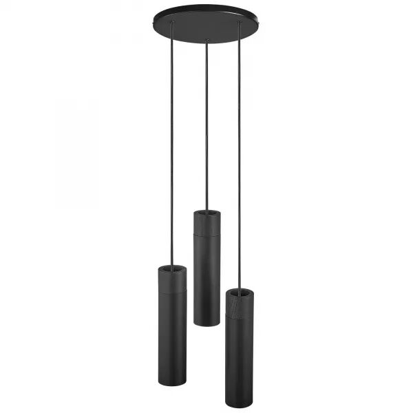 Suspension - TILO X3 - M�tal - Noir -  GU10 (2010473003)