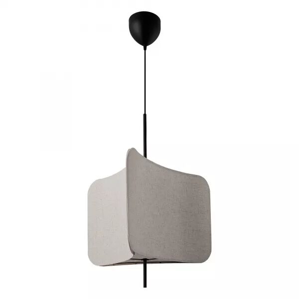 SUSPENSION - TINTO - TEXTILE - NOIR -  E27