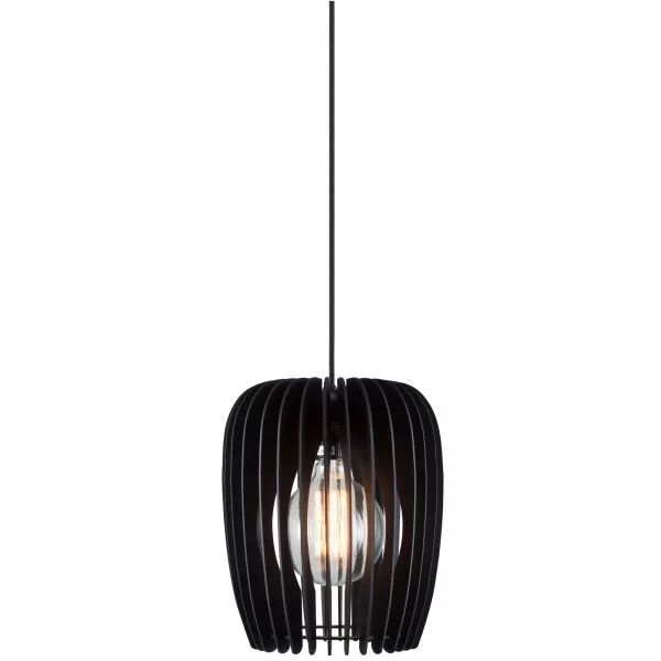 Suspension - TRIBECA - Bois - Noir -  E27 (46423003)