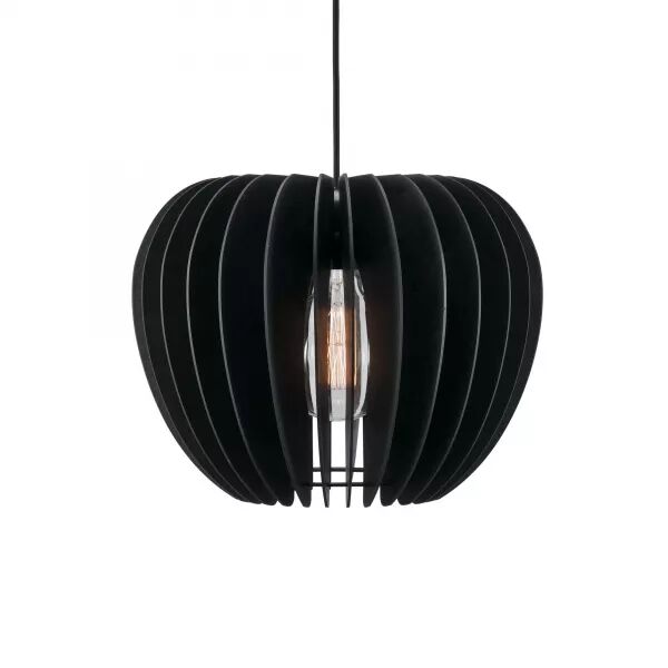Suspension - TRIBECA - Bois - Noir -  E27 (46433003)