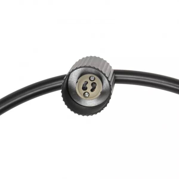SUSPENSION - VICO - ALUMINIUM - NOIR - GU10